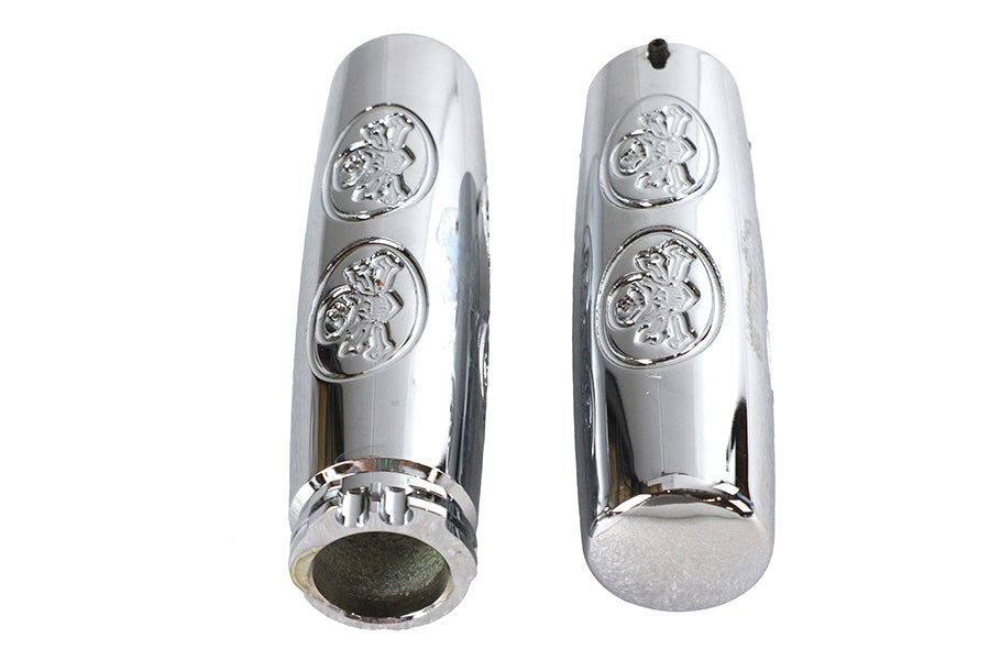 HARLEY Billet Skull Style Griffset Passend für 1982-1984 FL, 1982-1984 FX, 1982-UP XL, 1984-2015 FXST