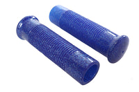 HARLEY Lenkergriff-Set, blau, Metall-Flake, passend für 1974-1984 FL, 1974-1984 FX, 1974-2022 XL, 1984-2015 FXST