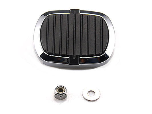HARLEY Small Brake Pedal Pad Chrome fits 1993-2017 FXD,   1984-UP FXST,