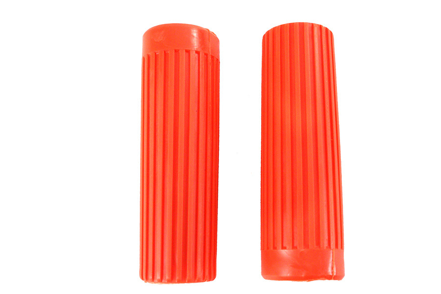 HARLEY Replica Lenkergriff-Set Orange Passt für FX ab Bj. 1974, XL ab Bj. 1974, FL ab Bj. 1974,