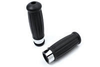 HARLEY Gasgriff-Set aus schwarzem Gummi (Throttle By Wire) passend für FLT ab 2008, FLSL 2016–2024, 2016–2024