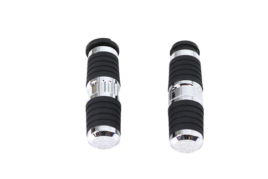 HARLEY Handgriff-Set Chrom Passend für 2008-UP FLT, 2016-2024 FLSL, 2016-2024 FXST, 2008-UP FLHT,