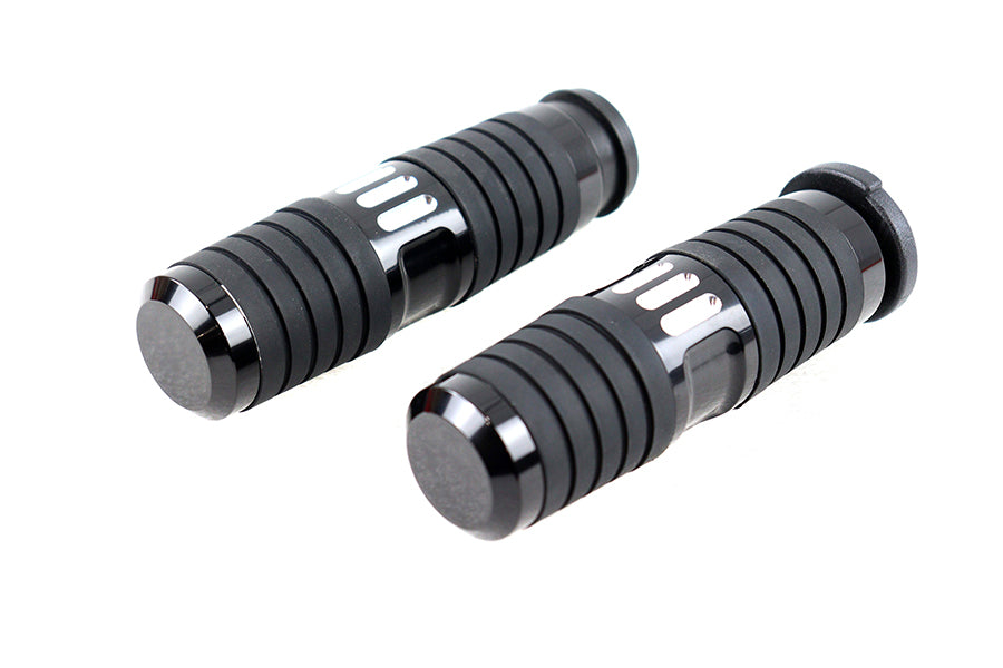 HARLEY Handgriffset Schwarz Passend für 1996-2007 FLT, 1996-2015 FLST, 1999-2015 FXST, 1996-2017 FXD,