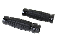 HARLEY Alligator Style Griff-Set Schwarz Passend für 1996-2015 FXST, 1996-2015 FLST, 1996-2017 FXD, 1996