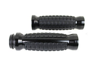 HARLEY Alligator Style Griff-Set Schwarz Passend für 1996-2015 FXST, 1996-2015 FLST, 1996-2017 FXD, 1996