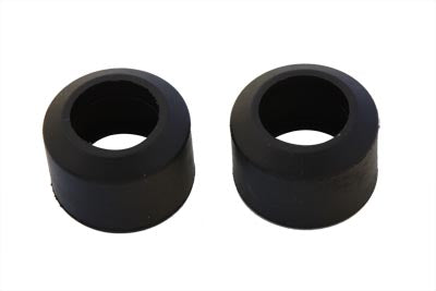 HARLEY 33mm Gabelmanschetten Gummi Schwarz Passend für 1971-1972 FX, 1971-1972 XL,