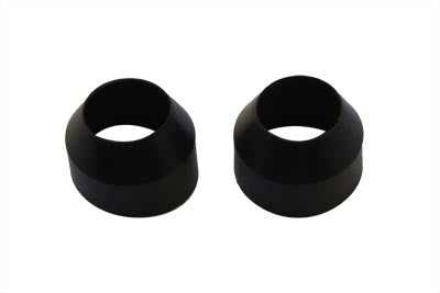 HARLEY 35mm Gummigabelmanschetten Schwarz Passend für 1973-1977 FX, 1973-1977 FXE, 1973-1977 FXS, 1973-1974