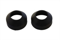 HARLEY Gummi Gabelmanschetten Schwarz Passend für 1975-1984 FX, 1975-1984 FXE, 1975-1984 FXS, 1982-1987 FXR,