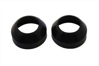 HARLEY 41mm Gummi-Gabelmanschetten Schwarz Passend für 1991-UP FXST, 1993-2005 FXDWG,