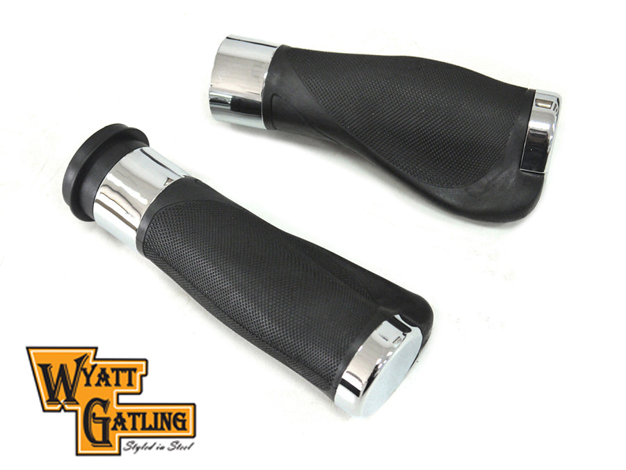 HARLEY Wyatt Gatling Donkey Style Handlebar Grip Set fits 0-  Custom,