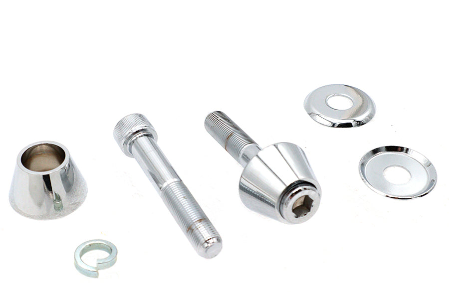 HARLEY Tapered Cone Riser Kit Chrom Passend für 0-  Custom, Anwendung