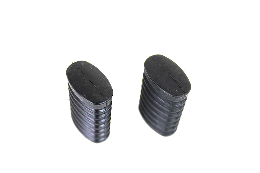 HARLEY FXRP Schalthebelgummi Set Schwarz Passend für 1985-1994 FXRP,