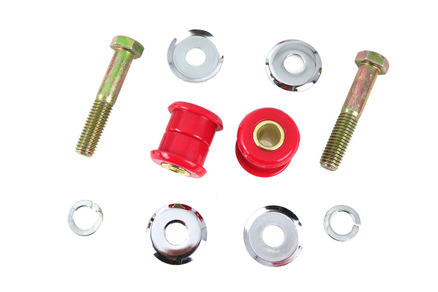 HARLEY 1/2 inch-13 X 2-3/4 inch Heavy Duty Riser Bolt Bushing Kit fits 1991-1994 FXR,   1991-2017 FXD,   1991-1994 FXLR,   1993-1997 FLST,   1997-201