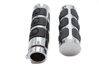 HARLEY Chrom-Band-Style Totenkopf-Griffset passend für 1982-1984 FL, 1982-1984 FX, 1982-UP XL, 1984-2015