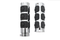 HARLEY Chrom-Band-Style Totenkopf-Griffset passend für 1982-1984 FL, 1982-1984 FX, 1982-UP XL, 1984-2015
