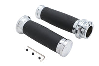 HARLEY Caliber Lenkergriffset Chrom Passend für 1996-2007 FLT, 1996-2003 XL, 1996-2017 FXD, 1996