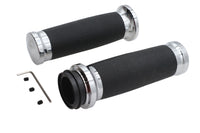 HARLEY Caliber Lenkergriffe Chrom, passend für 2008-2022 FLT,