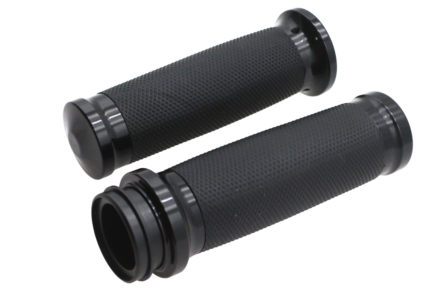 HARLEY Caliber Lenkergriff-Set Schwarz Passend für 2008-2022 FLT,