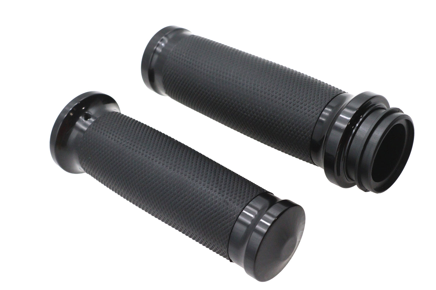 HARLEY Caliber Lenkergriff-Set Schwarz Passend für 2008-2022 FLT,