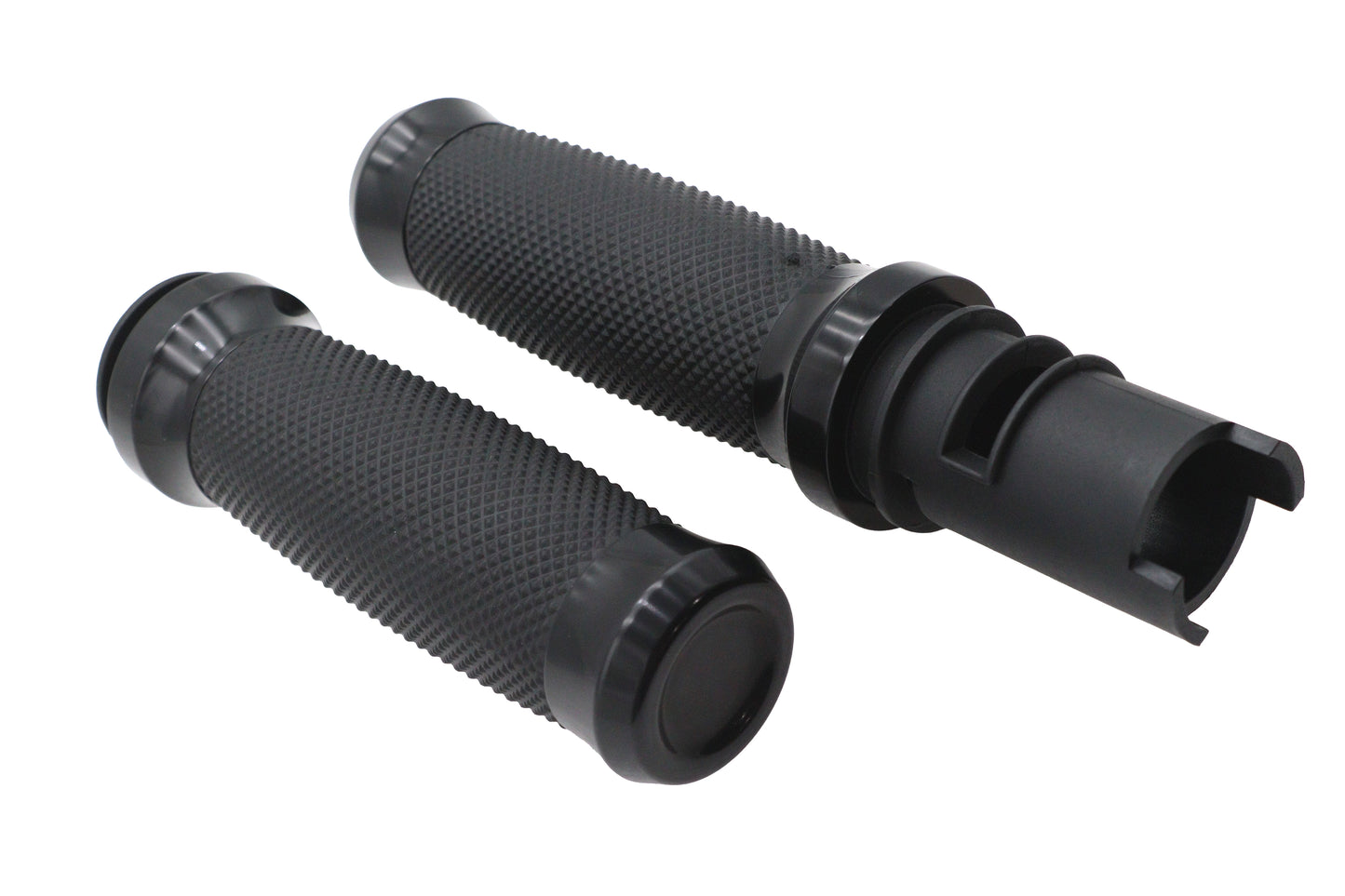 HARLEY Diamond Style Griffset Schwarz Passt 2024-UP FLHX,   2024-UP FLTRX,   2023-UP FLHXSE,   2023-UP