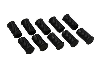 HARLEY Replica Driver Footpeg Rubber Black fits 1952-1956 K,   1971-1984 FX,   1957-1984 XL,
