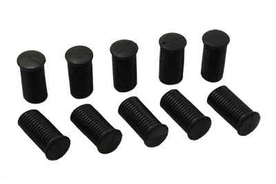 HARLEY Replica Driver Footpeg Rubber Black fits 1952-1956 K,   1971-1984 FX,   1957-1984 XL,