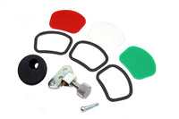 HARLEY 1936-1938 Armaturenbrett-Hardware-Kit Passend für 1936-1938 EL, 1936-1938 UL,