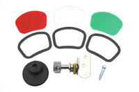HARLEY 1936-1938 Armaturenbrett-Hardware-Kit Passend für 1936-1938 EL, 1936-1938 UL,
