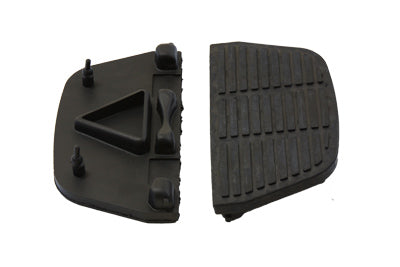 HARLEY Soziustrittbrett Matte Schwarz Passend für 1986-UP FLT,