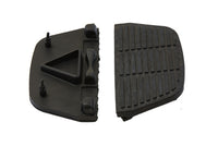 HARLEY Soziustrittbrett Matte Schwarz Passend für 1986-UP FLT,
