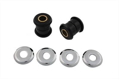 HARLEY Handlebar Bushing Kit fits 1973-1984 FX,  1982-1994 FXR,  1982-1994 FXR,  1984-2017 FXST,  1973-2003 XL,  1973-1984 FL,  1991-2017 FXD,  1986-2017 FLST,