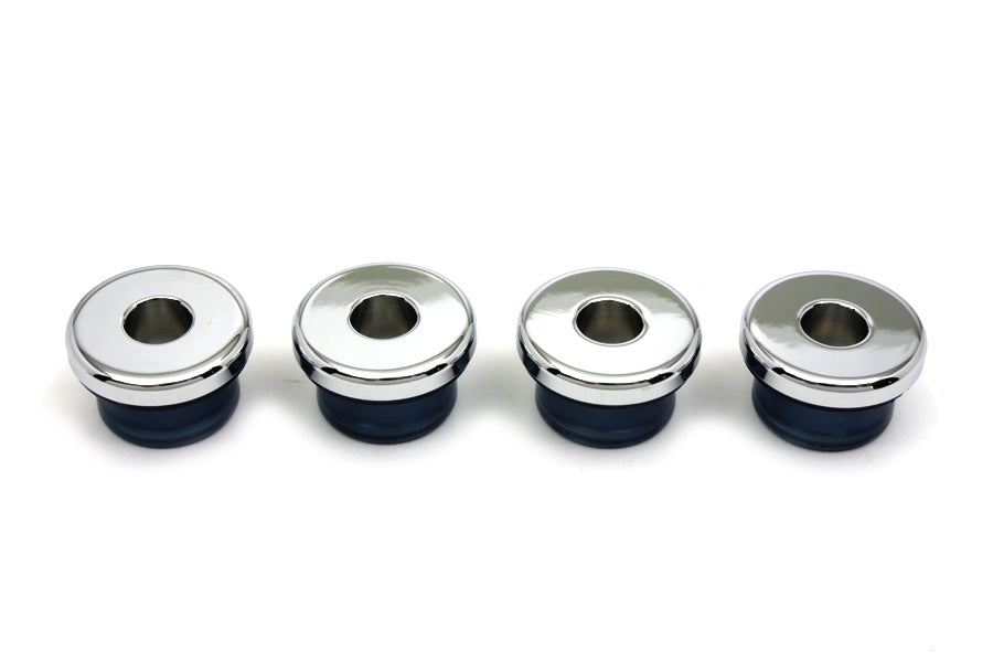 HARLEY Chrome Handlebar Damper Bushing fits 1973-2003 XL,  1973-1984 FX,  1973-1984 FL,  1991-2017 FXD,  1984-2017 FXST,  1986-2017 FLST,  1982-1994 FXR,  1982-1994 FXR,