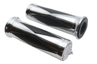 HARLEY Ultima Diamond Style Grip Set mit Chrom Eagle Endkappe Passt auf 1974-1984 FL,   1974-1984 FX,