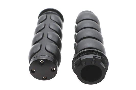 HARLEY Ultima Cushioned Grip Set with Black Ends Fits Custom 0- , application