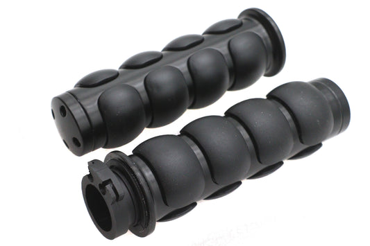 HARLEY Ultima Cushioned Grip Set with Black Ends Fits Custom 0- , application