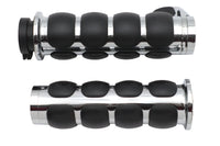 HARLEY Ultima Gepolstertes TBW-Griffset mit Chromenden Passt für 0- Custom, Anwendung