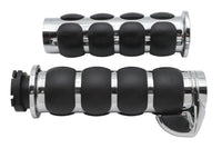 HARLEY Ultima Gepolstertes TBW-Griffset mit Chromenden Passt für 0- Custom, Anwendung