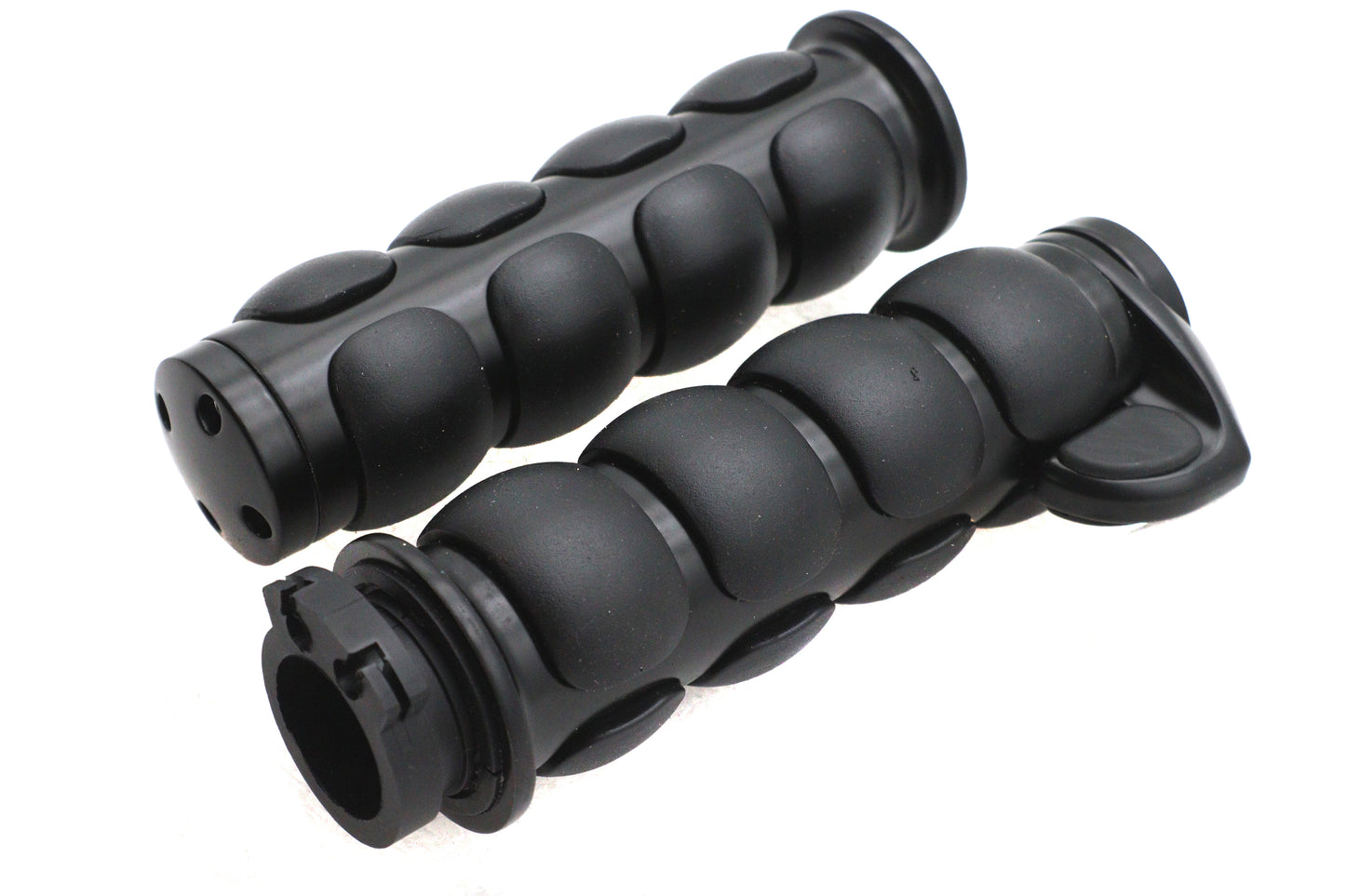 HARLEY Ultima Cushioned TBW Grip Set with Black Ends Fits
