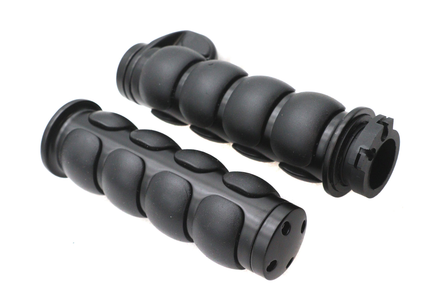 HARLEY Ultima Cushioned TBW Grip Set with Black Ends Fits