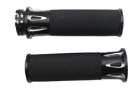 HARLEY Ultima Black Cut Griff-Set passend für 0- Custom, Anwendung