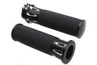 HARLEY Ultima Black Cut Griff-Set passend für 0- Custom, Anwendung