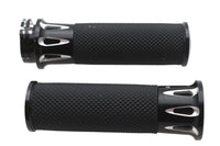 HARLEY Ultima Black Cut Griff-Set passend für 0- Custom, Anwendung