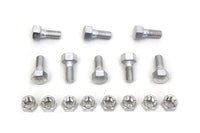 HARLEY Rear Brake Drum Bolt and Nut Kit fits 1952-1956 K,   1957-1965 XL,