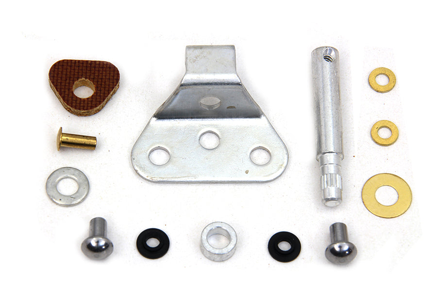 HARLEY Instrumentenbeleuchtungsschalter-Kit Kadmium Passend für 1937-1946 WL, 1937-1946 UL, 1937-1946 FL,