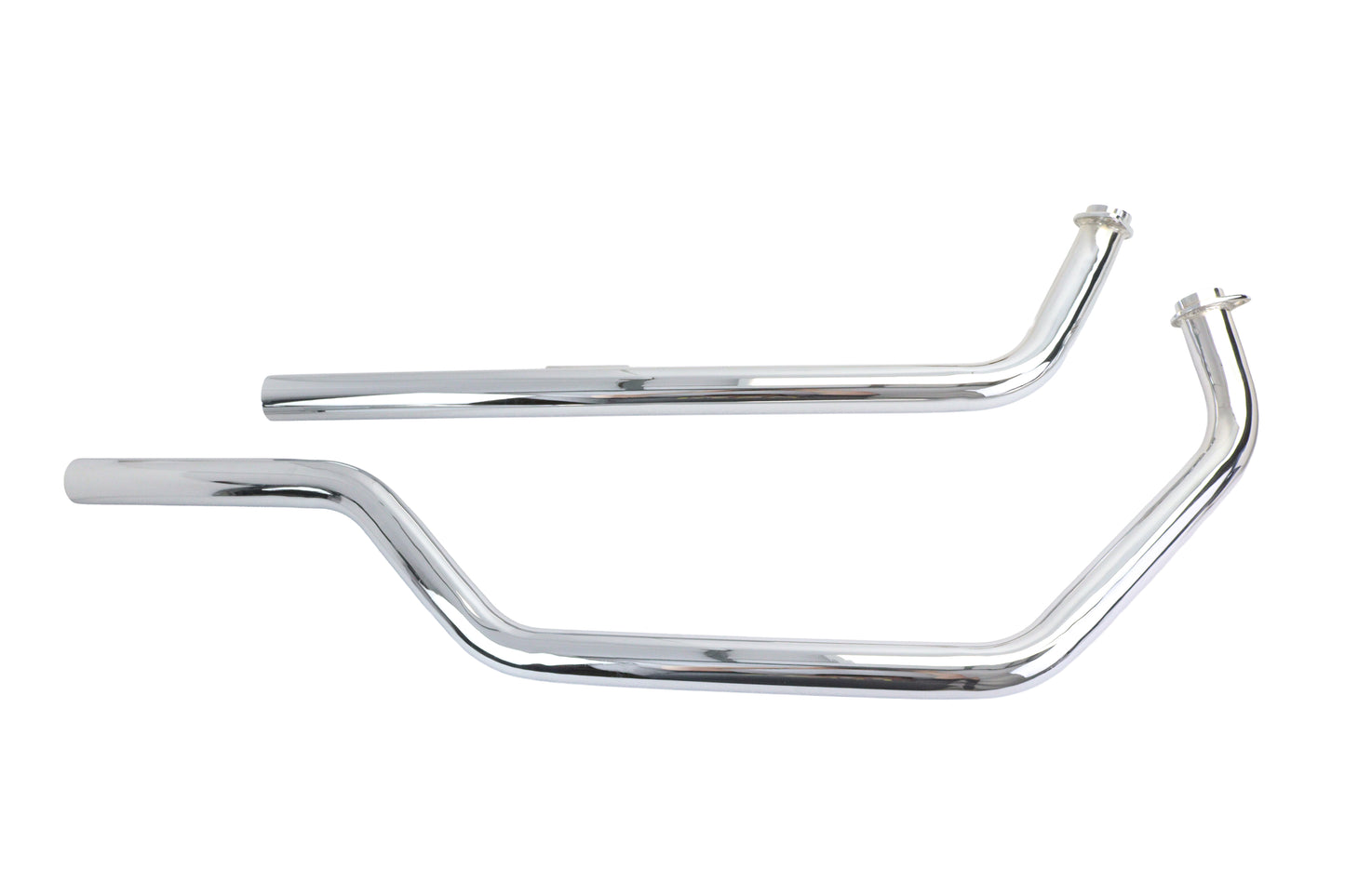 HARLEY gestapeltes Shotgun-Auspuffkrümmer-Set passend für 1970-1984 FX,