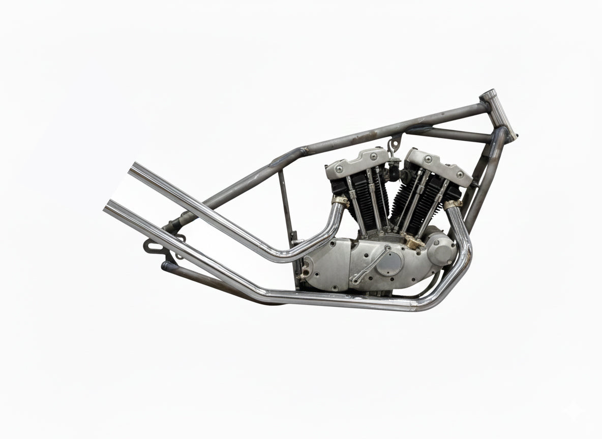 HARLEY Upsweep XL Krümmer-Set starr, passend für XL-Modelle von 1957–1984,