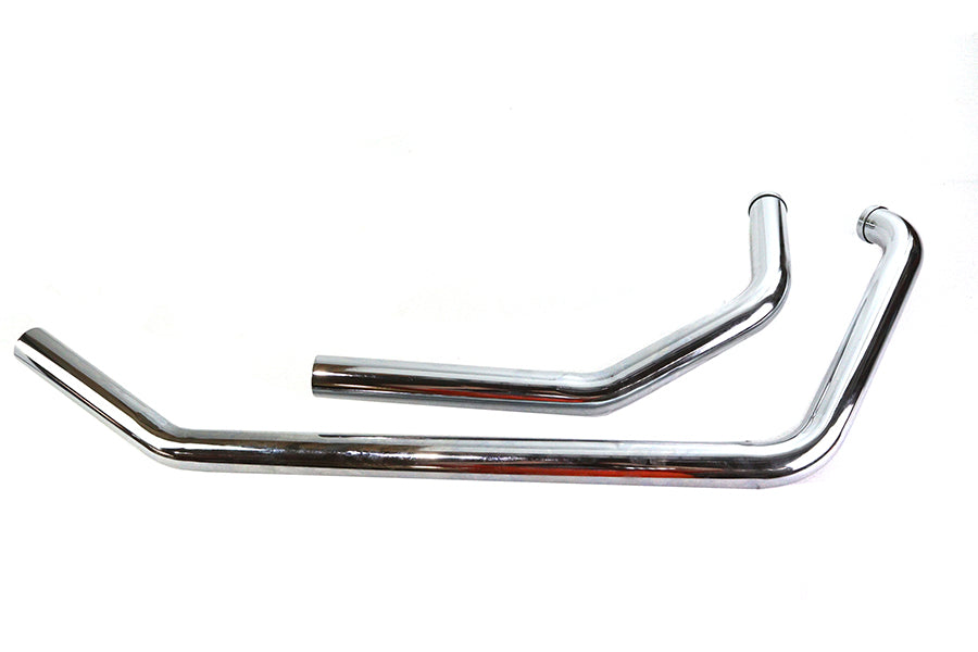 HARLEY Evolution TC-88 Upsweep Straight Header Pipe Set Passend für 0-Custom, Anwendungen