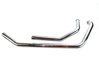 HARLEY Evolution TC-88 Upsweep Straight Header Pipe Set Passend für 0-Custom, Anwendungen