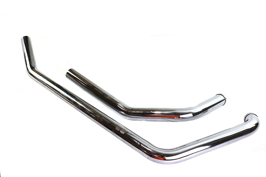 HARLEY Evolution TC-88 Upsweep Straight Header Pipe Set Passend für 0-Custom, Anwendungen