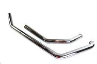 HARLEY Evolution TC-88 Upsweep Straight Header Pipe Set Passend für 0-Custom, Anwendungen